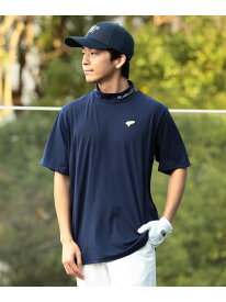 【吸水速乾】【UVカット】BEAMS GOLF ORANGE LABEL / ワンポイント モックネックシャツ BEAMS GOLF ORANGE LABEL ビームス ゴルフ トップス スウェット・トレーナー グレー ホワイト ブラック イエロー カーキ ネイビー【送料無料】[Rakuten Fashion]