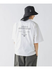テック ショートスリーブ ビッグ Tシャツ(吸水速乾・水陸両用) BEAMS HEART MEN ビームス ハート トップス カットソー・Tシャツ ブルー ホワイト【送料無料】[Rakuten Fashion]