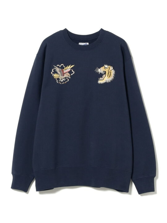 楽天市場】【別注】テーラー東洋 / SUKA CREW SWEAT EMBROIDERED BEAMS 