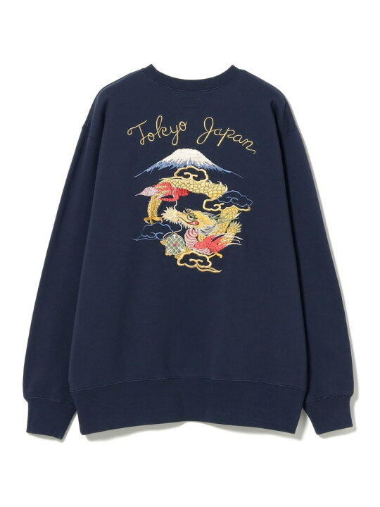 楽天市場】【別注】テーラー東洋 / SUKA CREW SWEAT EMBROIDERED BEAMS 