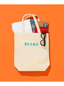 BEAMS / BEAMS TOTE 24SS BEAMS ビームス メン バッグ トートバッグ ブラック ベージュ グリーン[Rakuten Fashion]