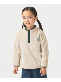 【期間限定+20％ポイントバック】フリースボア プルオーバー 25AW(90~140cm) B:MING by BEAMS ビーミング ライフストア バイ ビームス トップス スウェット・トレーナー ブラック グレー[Rakuten Fashion]