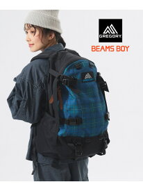 【別注】GREGORY / VINTAGE DAY AND HARF CHECK バックパック リュック 旅行 フェス キャンプ 通勤通学 帰省 ギフト プレゼント BEAMS BOY ビームス ウイメン バッグ リュック・バックパック ブラック【送料無料】[Rakuten Fashion]