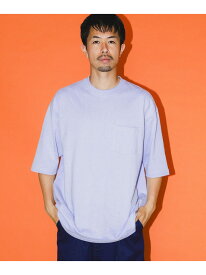 BEAMS / ステッチ ルーズ Tシャツ BEAMS ビームス メン トップス カットソー・Tシャツ グリーン グレー パープル【先行予約】*【送料無料】[Rakuten Fashion]