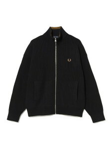�y�ʒ��zFRED PERRY / Drivers Knit 26FW BEAMS �r�[���X ���� �g�b�v�X �j�b�g �u���b�N �u���E���y���������z[Rakuten Fashion]