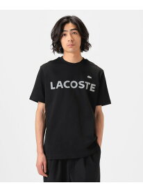 LACOSTE / ヘビーウェイト ブランドネーム ロゴTシャツ B:MING by BEAMS ビーミング ライフストア バイ ビームス トップス カットソー・Tシャツ ホワイト ブラック グレー【送料無料】[Rakuten Fashion]