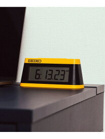 SEIKO / SPORTS TIMER CLOCK 3ALARM bPr BEAMS ビームス メン インテリア・生活雑貨 時計 イエロー【送料無料】[Rakuten Fashion]