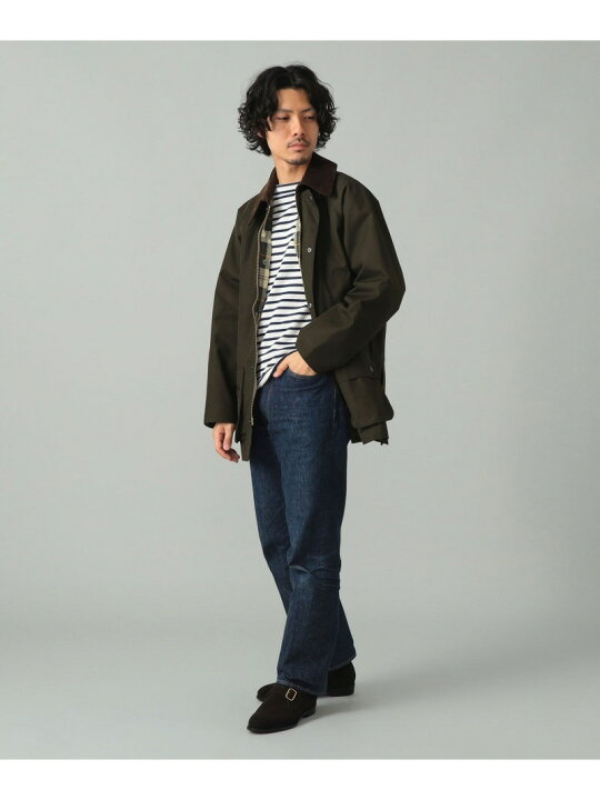 楽天市場】【別注】Barbour / BEDALE CLASSIC FIT ピーチスキン