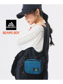 【別注】GREGORY / VINTAGE MINI MISSION PACK CHECK ショルダーバッグ 旅行 フェス キャンプ 通勤通学 帰省 ギフト プレゼント BEAMS BOY ビームス ウイメン バッグ ショルダーバッグ ブラック【送料無料】[Rakuten Fashion]