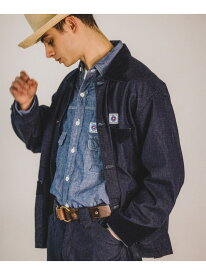 POST OVERALLS * BEAMS PLUS / 別注 Tex Mex Ranch Jacket BEAMS PLUS ビームス メン ジャケット・アウター ブルゾン・ジャンパー ブルー【送料無料】[Rakuten Fashion]