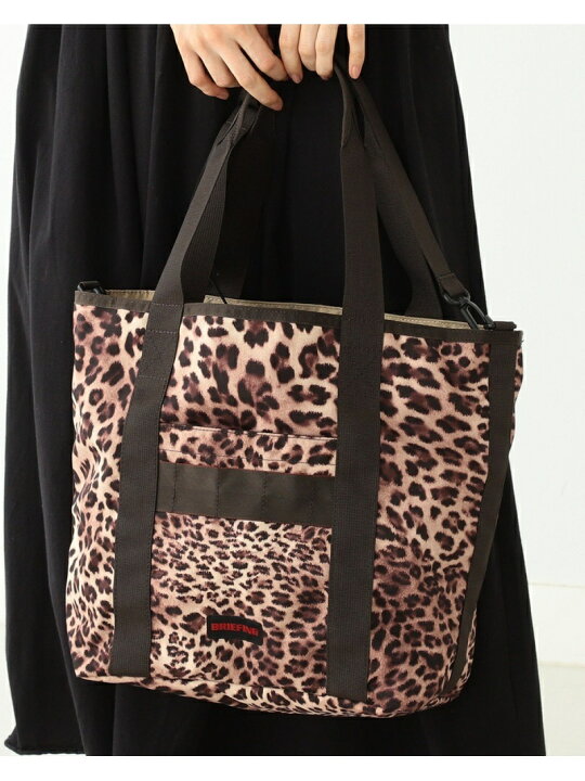 楽天市場】BRIEFING / 別注 LEOPARD DUAL TOTE BEAMS BOY ビームス 