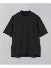 B.G.THREE / ALL-TIME プライムフレックス(R) 天竺モックネックシャツ BEAMS GOLF PURPLE LABEL ビームス ゴルフ トップス カットソー・Tシャツ ホワイト ブラック【送料無料】[Rakuten Fashion]