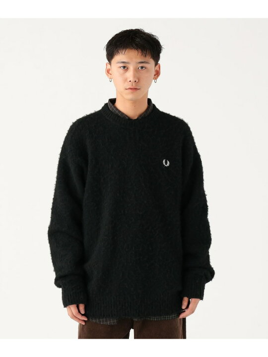 楽天市場】【別注】FRED PERRY / フラッフィー クルーネックニット 