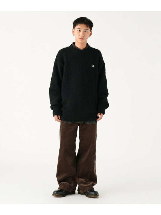 楽天市場】【別注】FRED PERRY / フラッフィー クルーネックニット 