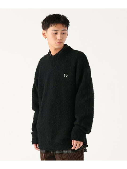楽天市場】【別注】FRED PERRY / フラッフィー クルーネックニット 