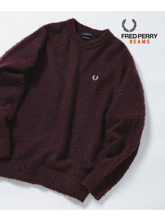 楽天市場】【別注】FRED PERRY / フラッフィー クルーネックニット 