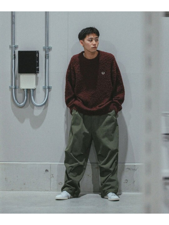 楽天市場】【別注】FRED PERRY / フラッフィー クルーネックニット 