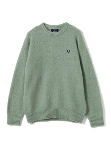 �y�ʒ��zFRED PERRY / �t���b�t�B�[ �N���[�l�b�N�j�b�g BEAMS �r�[���X ���� �g�b�v�X �j�b�g �u���b�N�y���������z[Rakuten Fashion]