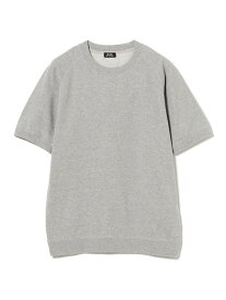 ショートスリーブ スウェットシャツ Brilla per il gusto ビームス メン トップス スウェット・トレーナー ブラック ネイビー グレー ホワイト【送料無料】[Rakuten Fashion]