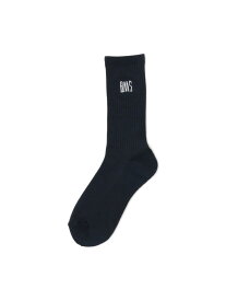 BEAMS / BMSロゴ ソックス BEAMS ビームス メン 靴下・レッグウェア 靴下 ベージュ ブラック ネイビー ホワイト[Rakuten Fashion]