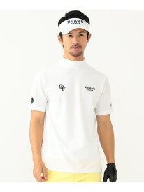 ＜MEN＞BEAMS GOLF PURPLE LABEL / スフィダンテ プラスリッチ モックネックシャツ(ホワイト) BEAMS GOLF PURPLE LABEL ビームス ゴルフ トップス カットソー・Tシャツ ホワイト【送料無料】[Rakuten Fashion]