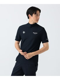 ＜MEN＞ PURPLE LABEL / スフィダンテ プラスリッチ モックネックシャツ BEAMS GOLF PURPLE LABEL ビームス ゴルフ トップス カットソー・Tシャツ ネイビー レッド ベージュ【送料無料】[Rakuten Fashion]