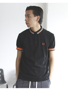 [Rakuten Fashion]FRED PERRY × BEAMS / 別注 チェンジカラー ポロシャツ 20SS BEAMS MEN ビームス メン カットソー ポロシャツ ブラック グレー ネイビー【送料無料】