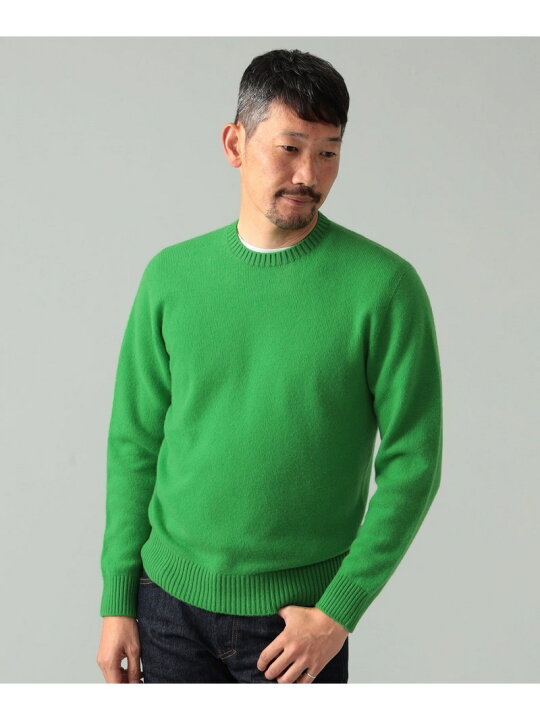 楽天市場】カシミヤ 7ゲージ クルーネックニット Brilla per il gusto 