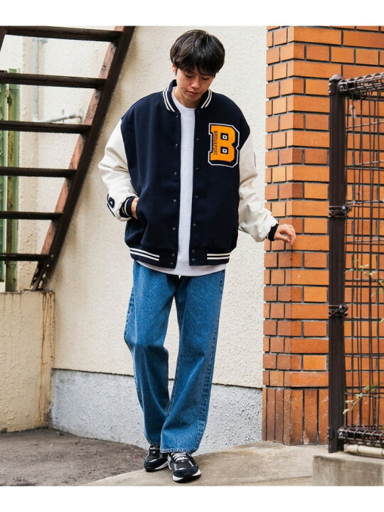 楽天市場】【SALE／30%OFF】ワッペン スタジアム ジャンパー BEAMS 
