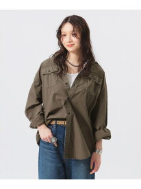 【SALE／60%OFF】【4/3新規値下げ】タイプライター USN ビッグシャツ BEAMS BOY ビームス ウイメン トップス シャツ・ブラウス ホワイト ブラウン ブルー【RBA_E】【送料無料】[Rakuten Fashion]