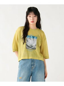 �t�H�g�v�����g �V�A�[�j�b�g T�V���c BEAMS HEART WOMEN �r�[���X �n�[�g �g�b�v�X �j�b�g �u���b�N �C�G���[�y���������z[Rakuten Fashion]