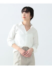 AK+1 / 刺繍 レギュラーカラーシャツ EFFE BEAMS デミルクス ビームス トップス シャツ・ブラウス ブルー ホワイト【送料無料】[Rakuten Fashion]