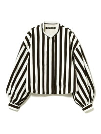 HAVERSACK / ストライプ シャツ BEAMS BOY ビームス ウイメン トップス シャツ・ブラウス ブラウン【送料無料】[Rakuten Fashion]
