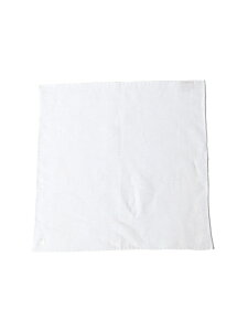 Pocket Chief Linen Solid BEAMS PLUS �r�[���X ���� �t�@�b�V�����G�� �X�J�[�t�E�o���_�i �z���C�g�y���������z[Rakuten Fashion]