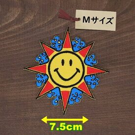 楽天市場 ワッペン 太陽 スマイルの通販