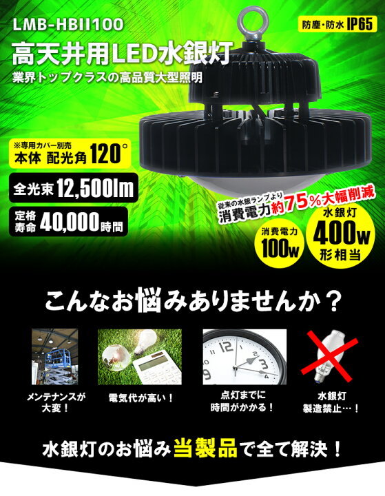 楽天市場】【全品ポイントアップ!5日23:59迄】LED水銀灯 400W水銀灯 