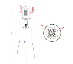【E26電球別売】E26口金照明器具部品E26RAIL-CK黒【beamtec】