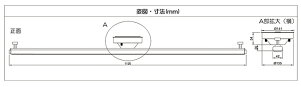 配線ダクトレール1Mライティングレールおしゃれ配線ダクトレール天井照明照明器具ライトペンダントライトスポットライト簡易取付式耐荷重5kg以上レールライト用レール照明DRS100W白DRS100K黒照明LEDランプビームテック
