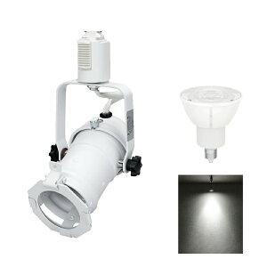 ダクトレール スポットライト 照明 ライト レールライト par16 E11 LED電球付き 60W 黒 白 DLS509F5611D36 ビームテック
