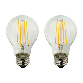 2個セット LED電球 E26 60W 相当 300度 フィラメント エジソン レトロ 北欧 電球色 810lm LDA7-F-BT-C--2 ビームテック