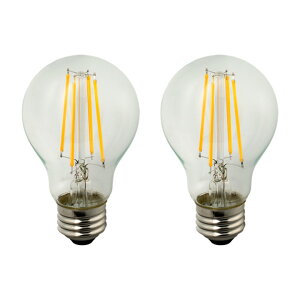 2�Z�b�g LED�d�� E26 60W ���� 300�x �t�B�������g �G�W�\�� ���g�� �k�� �d���F 810lm LDA7-F-BT-C--2 �r�[���e�b�N
