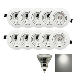 LED�d���t�� LED�_�E�����C�g ��75 �� �� 50W ���� �d���F �����F 1�� 2�� 10�Z�b�g LDW50-LDR6 �r�[���e�b�N