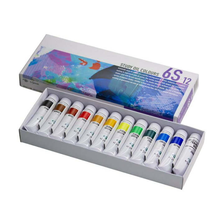 楽天市場】クサカベ(Kusakabe) 油絵具 習作用 油絵具セット 11色セット 