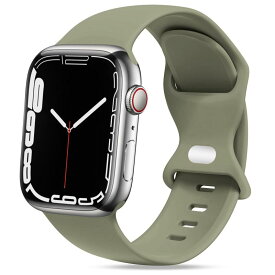THWALK コンパチブル Apple Watch バンド ベルト 柔らかいシリコン素材のスポーツバンド 防水性 通気性 耐久性 柔軟 運動 おしゃれ 38mm 40mm 41mm 42mm 44mm 45mm 49mm S/M M/L アップルウォッチ Ultra 2/Ultra SE