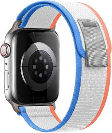 [YOCAHU] トレイルループ Apple Watch ultra バンド Apple Watch バンド 柔軟 薄い 軽い ループクロージャー apple watch ultra 8 7 6 5 4 3 2 1の 49mm 45mm 44mm 42mm 41mm 40mm 38mm 2022年版 アップルウォッチ バンド