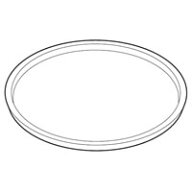 【ゆうパック送料無料】シャープ 3502930216[3502930101後継品] オーブンレンジ用 ガラス製ターンテーブ…