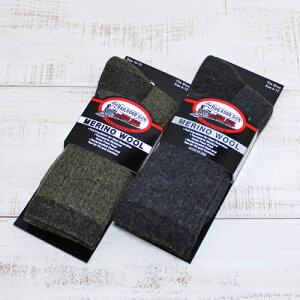 The Rail Road Sock Merino Wool Socks / 2965 boots / Black & Olive ���C�����[�h �\�b�N �����m�E�[�� �\�b�N�X �C�� �N���[�� �t���p�C�� �ʋC�� �A�E�g�h�A ������ �u���b�N & �I���[�u Made in USA �A�����J��