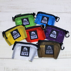 Granite Gear Trail Wallet M / zip pouch 30D Sil Nylon Cordura / 7-col グラナイト ギア トレイル ウォレット / ワレット ジップ ポーチ 超軽量 7色展開 ジヤスミン マリブ グレープ オレンジ イエロー ホワイト コヨーテ granite