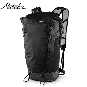 Matador Freerain 22 / Black / back pack water resistant packable }^h[ t[C 22L / ubN  obNpbN bN h y RvbV TbN [ qbvxg matador