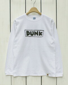 BONY CHOPS Special Made �u DUNK �v Print Tee / longsleeve White Washed �{�j�[�`���b�v�X �O�b�h�I�� �v�����g T�V���c / ���� ����T �z���C�g ���i�� made & printed in JAPAN good on basketball bony chops